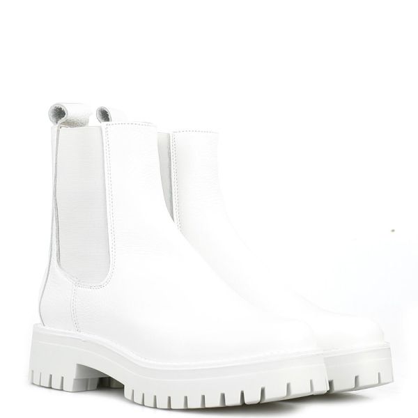 combat white boots