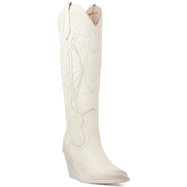 Witte laarzen bronx sale
