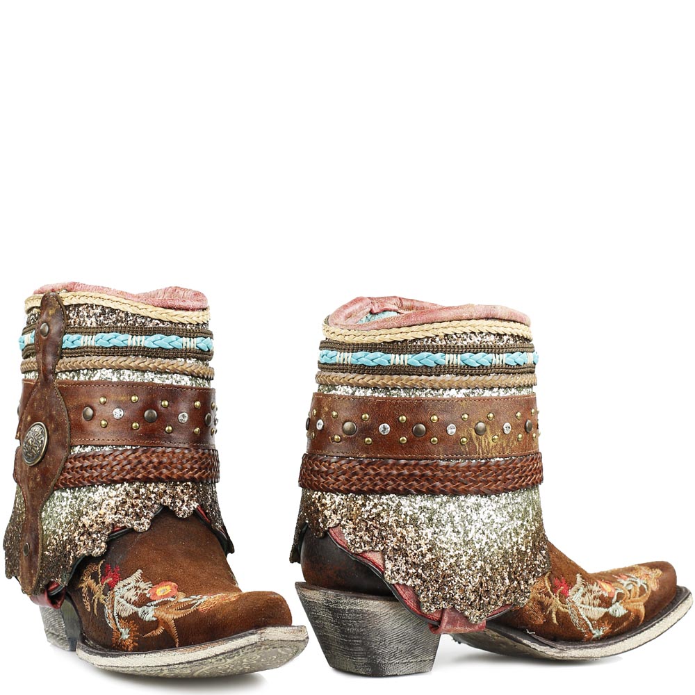 Corral flipped 2024 ankle boot