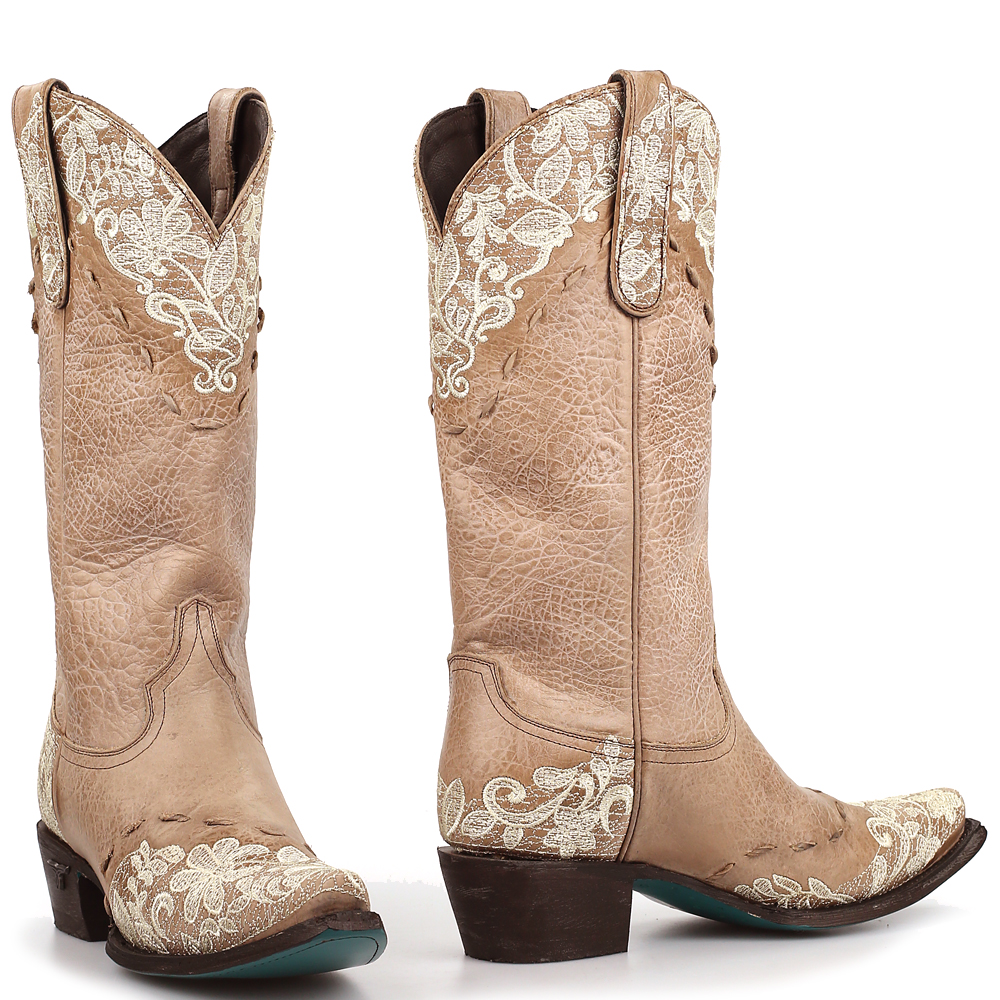 Lane jeni lace discount embroidered cowgirl boots