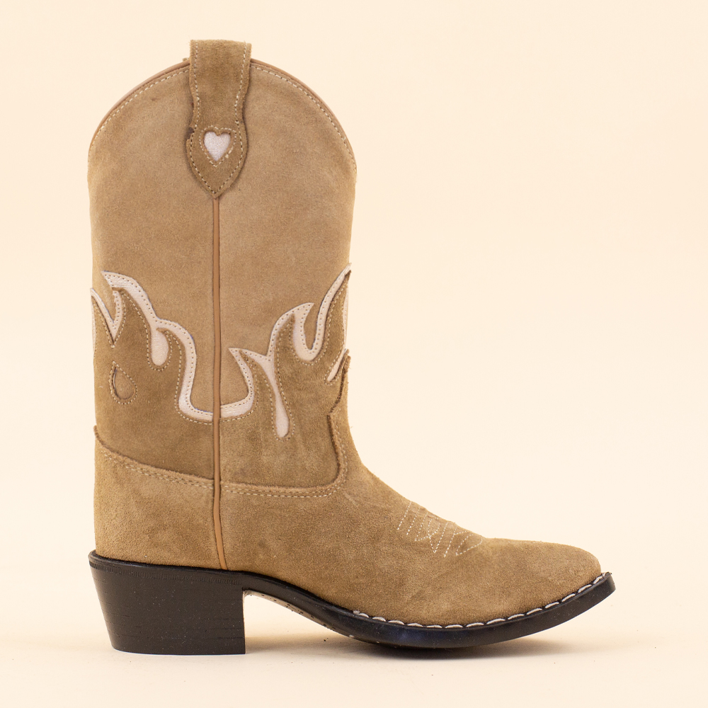 Cowboy laarsjes suede shop